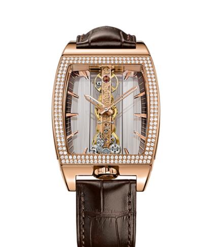 Review Replica Corum Golden Bridge Classic Rose Gold Diamonds Watch B113/03195 - 113.167.85/0F02 GL10R